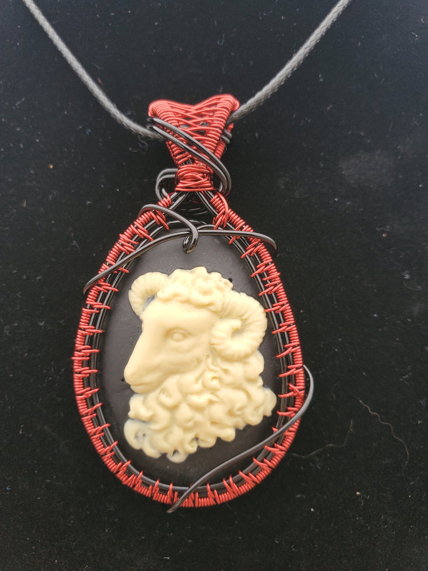 Aries Resin Pendant