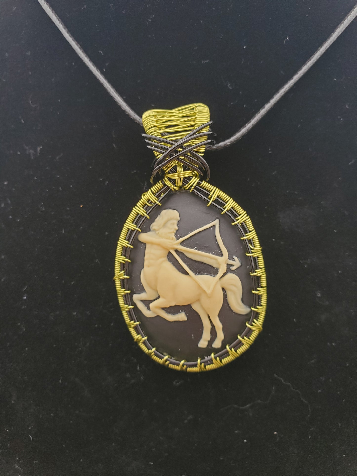 Sagittarius Resin Pendant