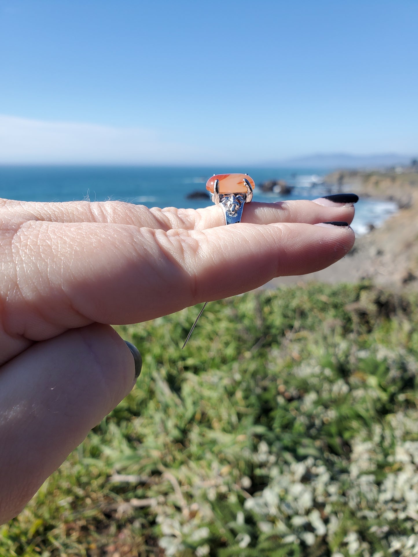 Agate Ring - Size 9
