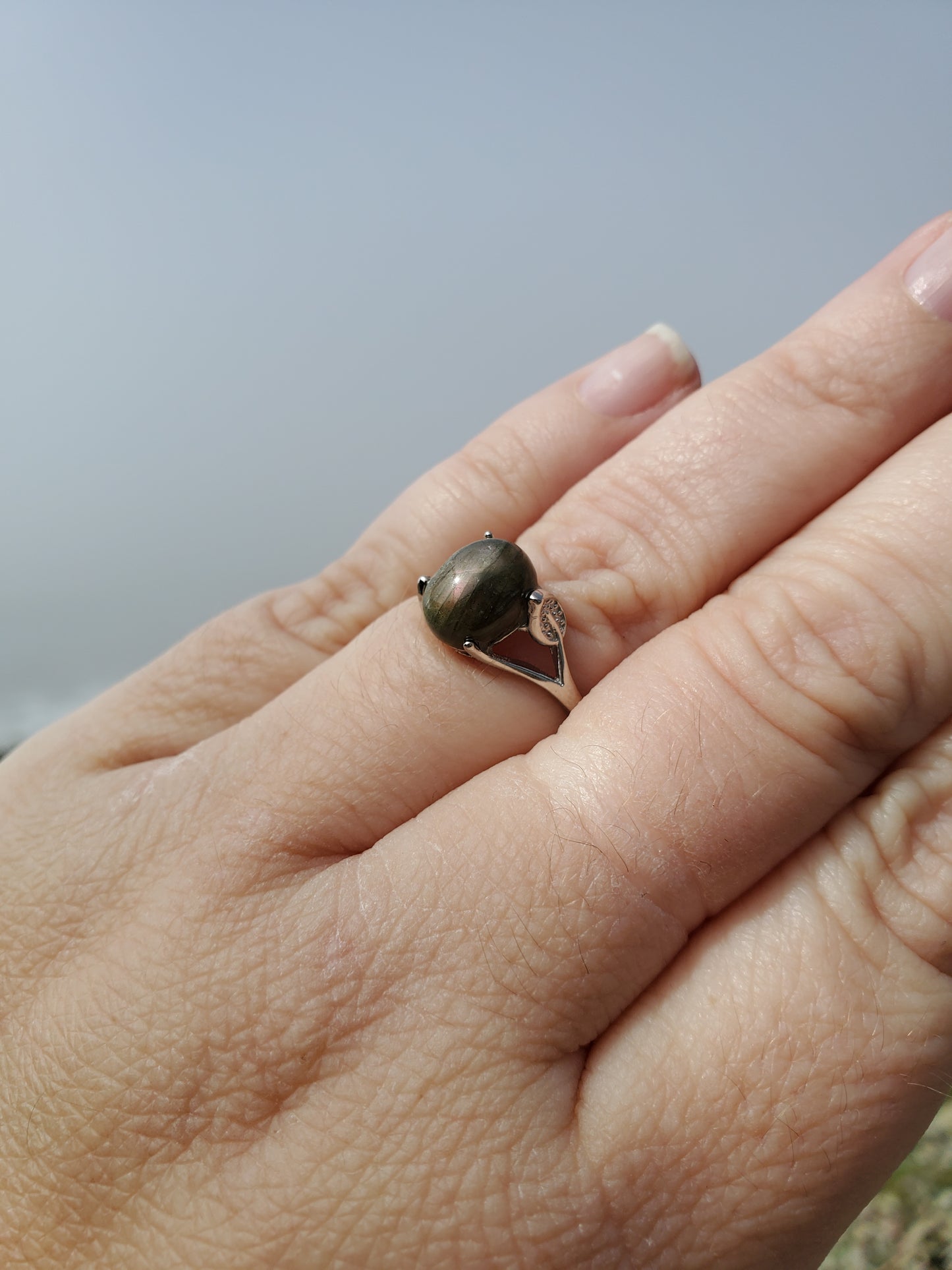 Labradorite Ring