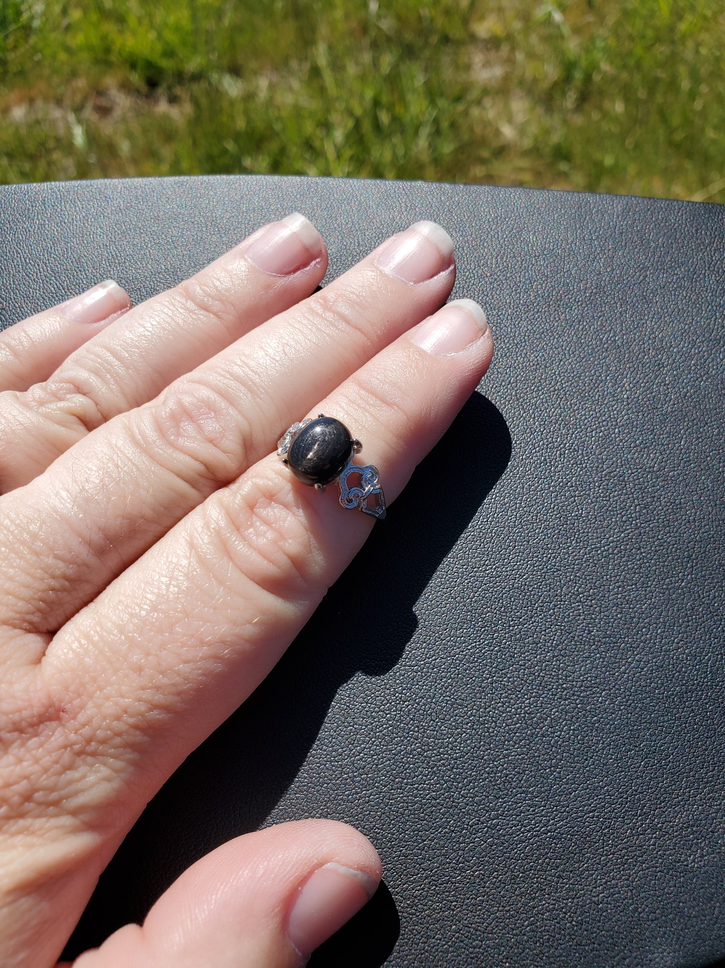 Hypersthene Ring