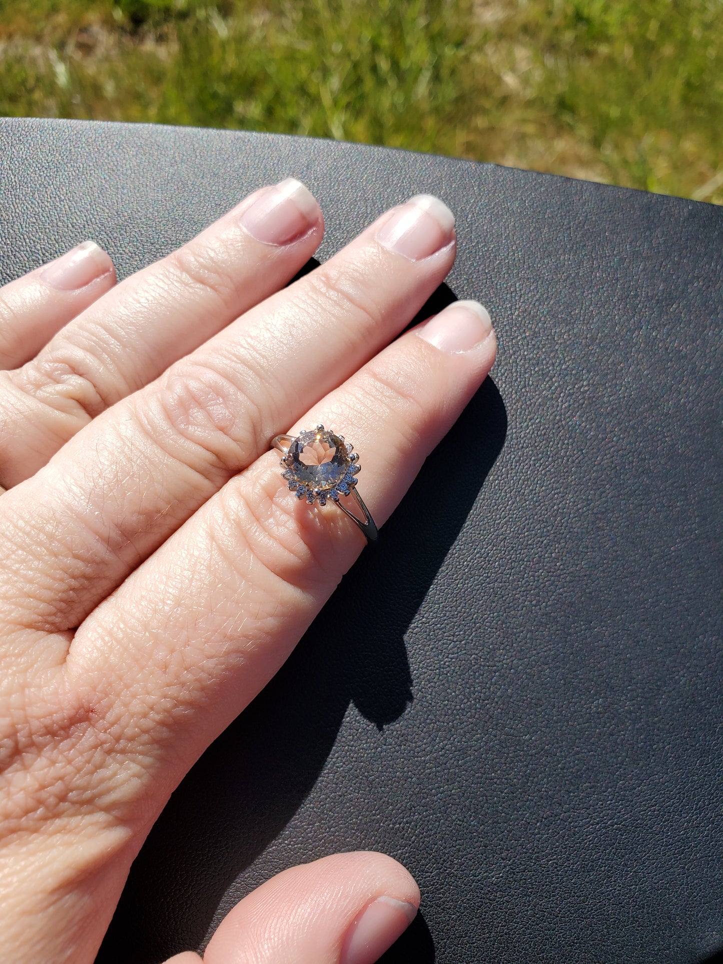 Ametrine Ring