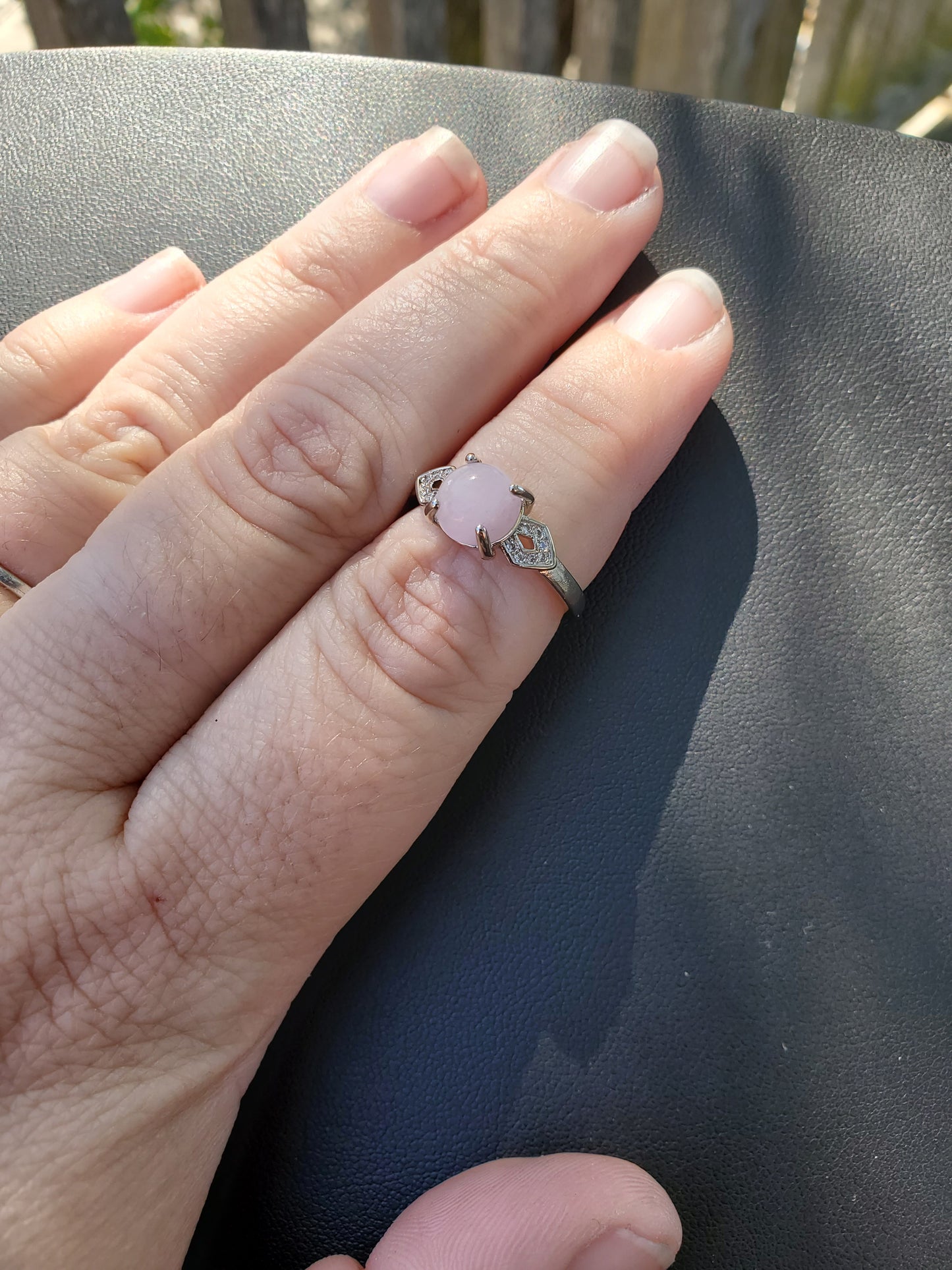 Kunzite Ring