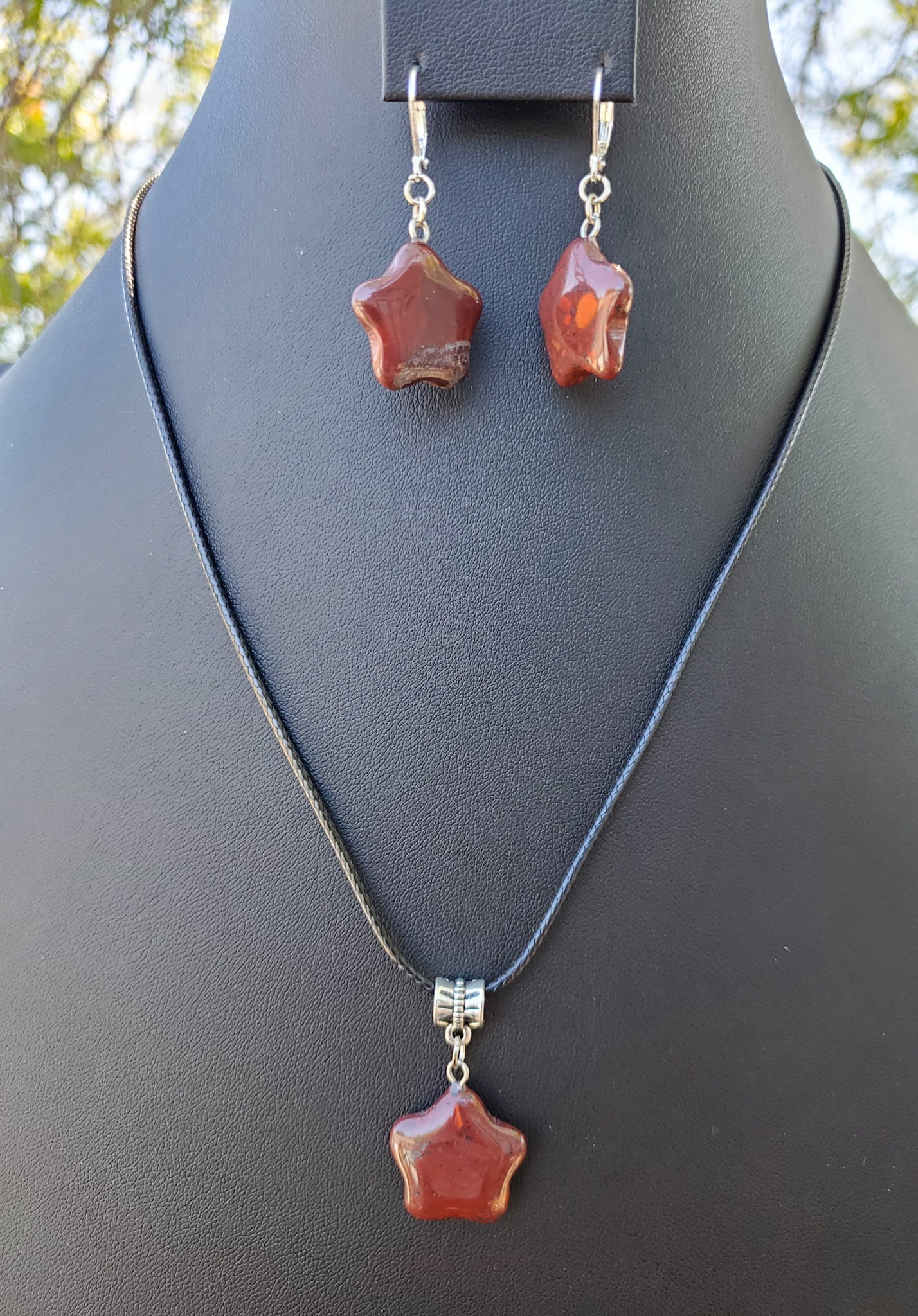 Red Jasper Mini Star Set