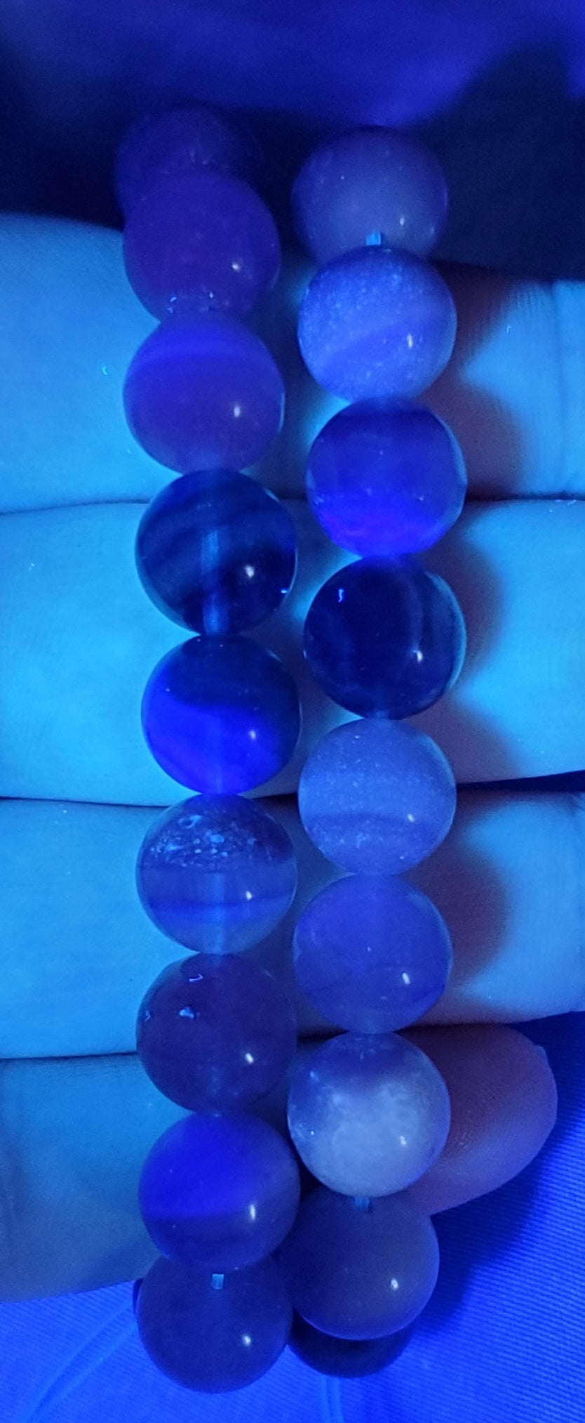 10mm Rainbow Fluorite Bracelet