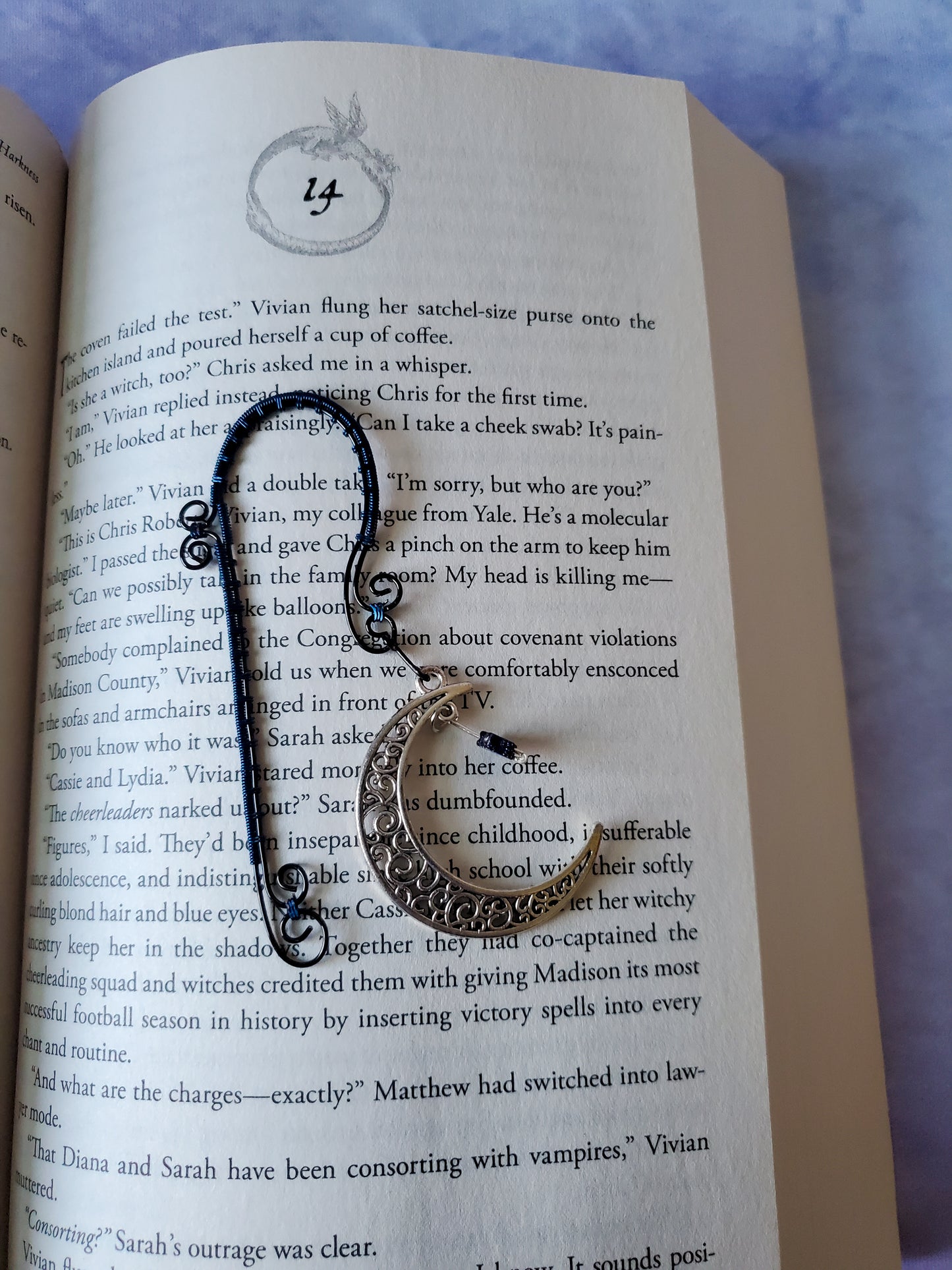 Handmade Wire Wrapped Bookmark