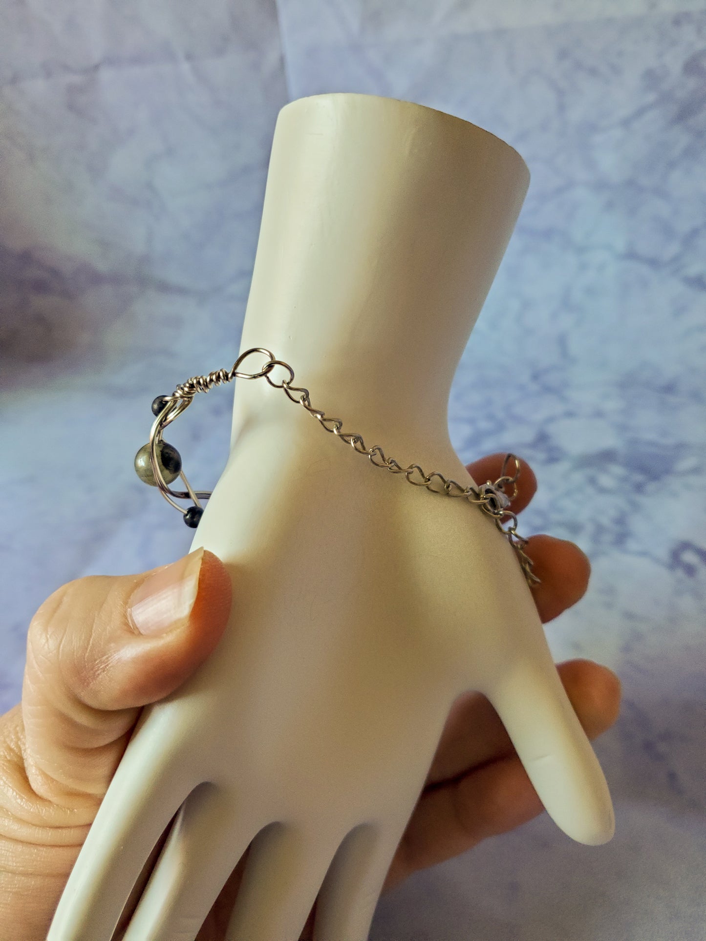 Labradorite & Jasper Bracelet