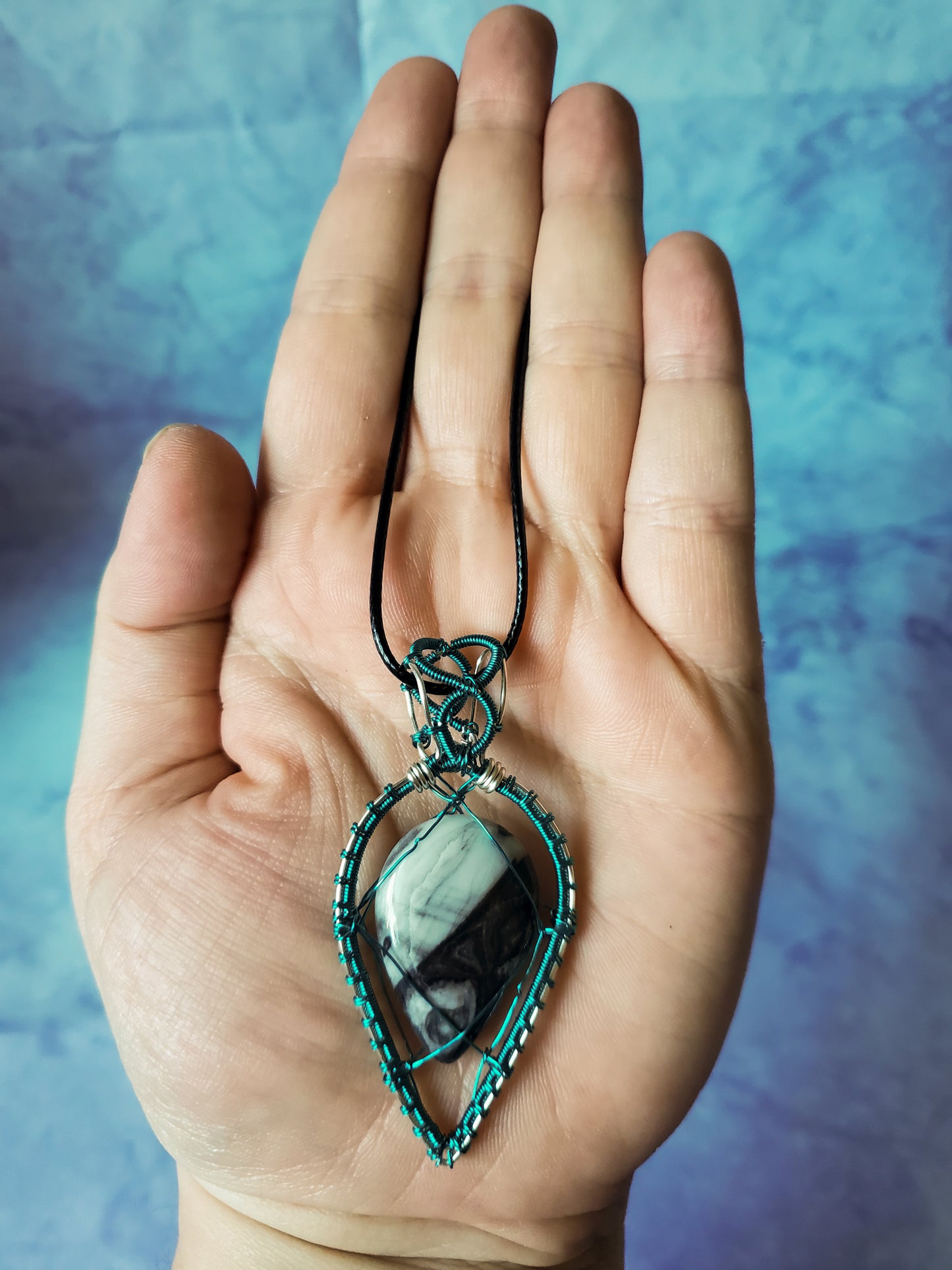 Zebra Jasper Pendant