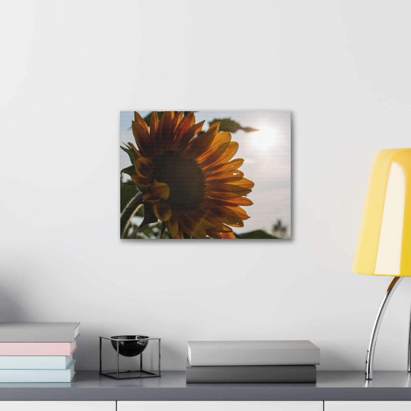 Orange Sunflower Canvas