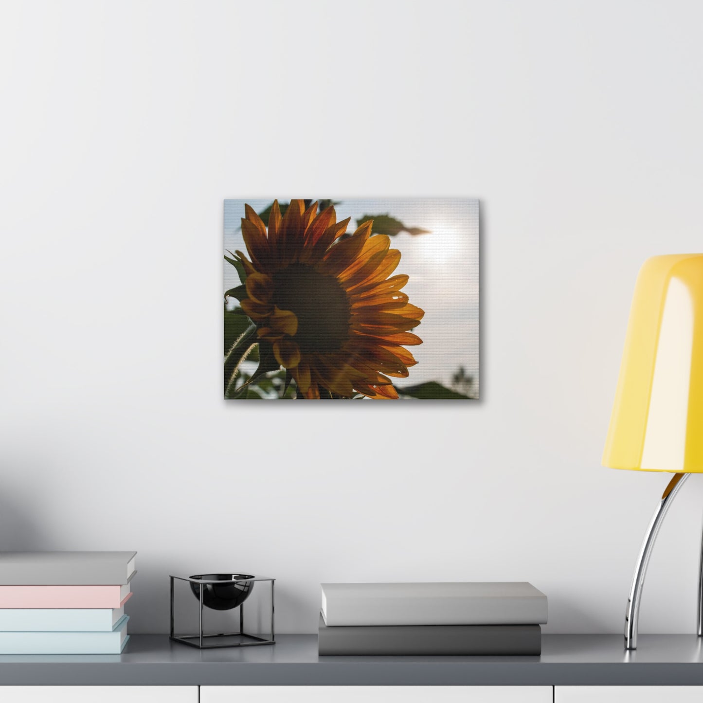 Orange Sunflower Canvas