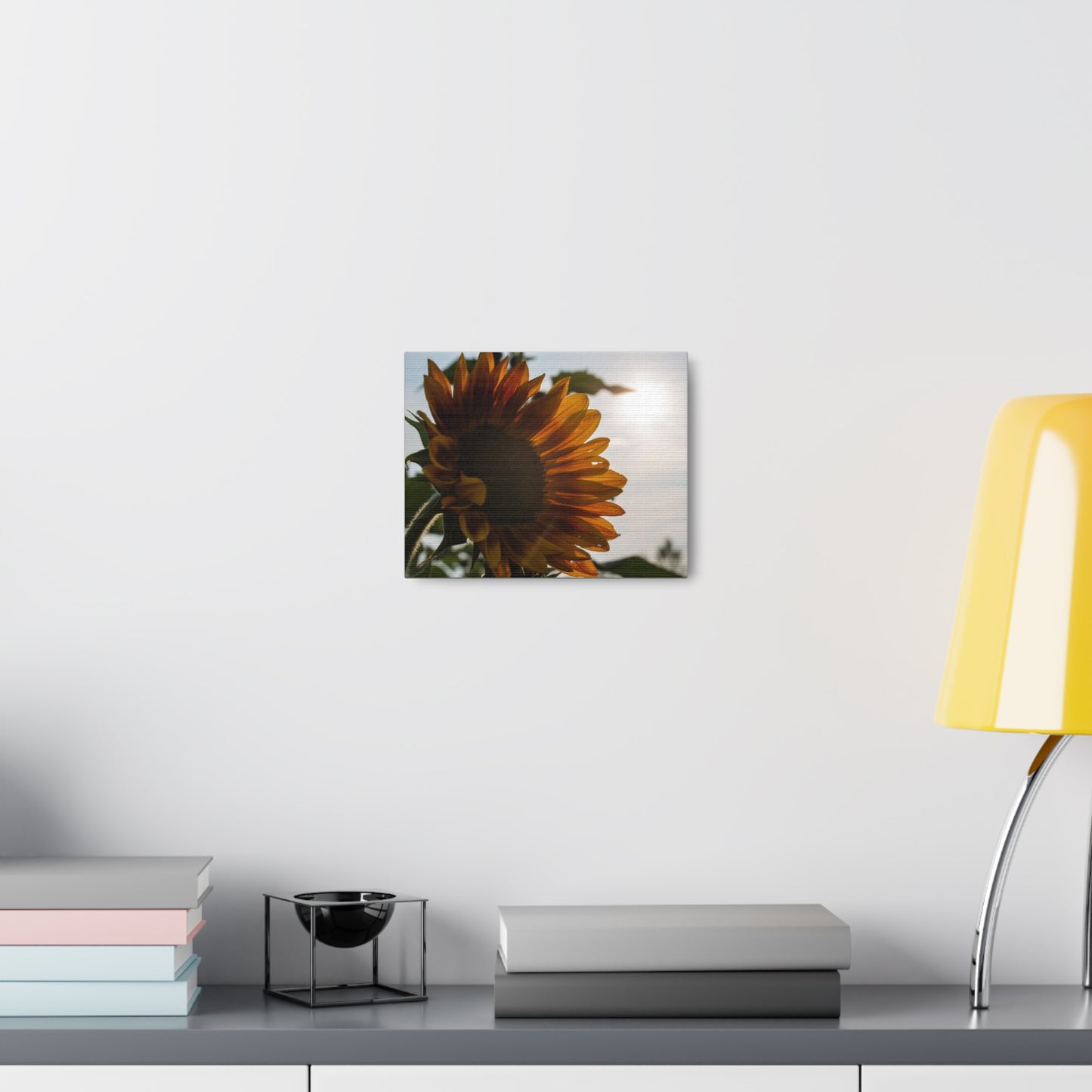 Orange Sunflower Canvas