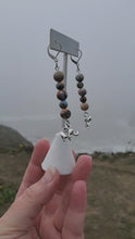 Load and play video in Gallery viewer, Imperial Jasper Elephant Earrings
