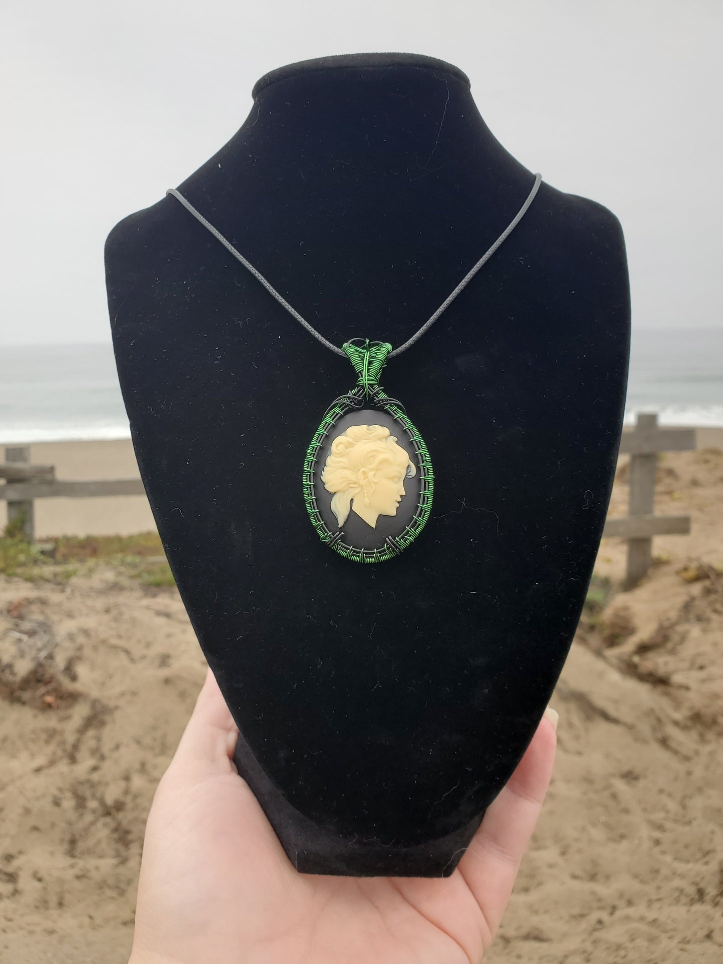 Virgo Resin Pendant