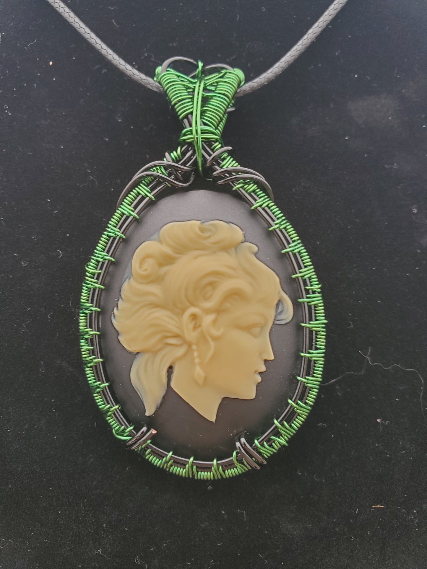 Virgo Resin Pendant