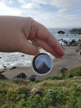 Load image into Gallery viewer, Mountain Moon Acrylic Keychain
