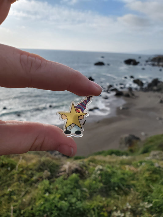 Star Gnome Pin