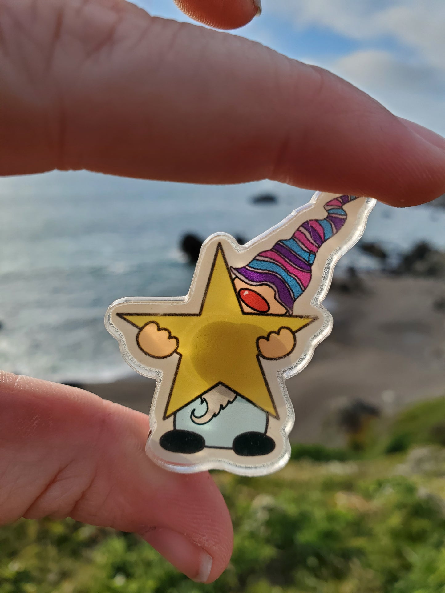 Star Gnome Pin