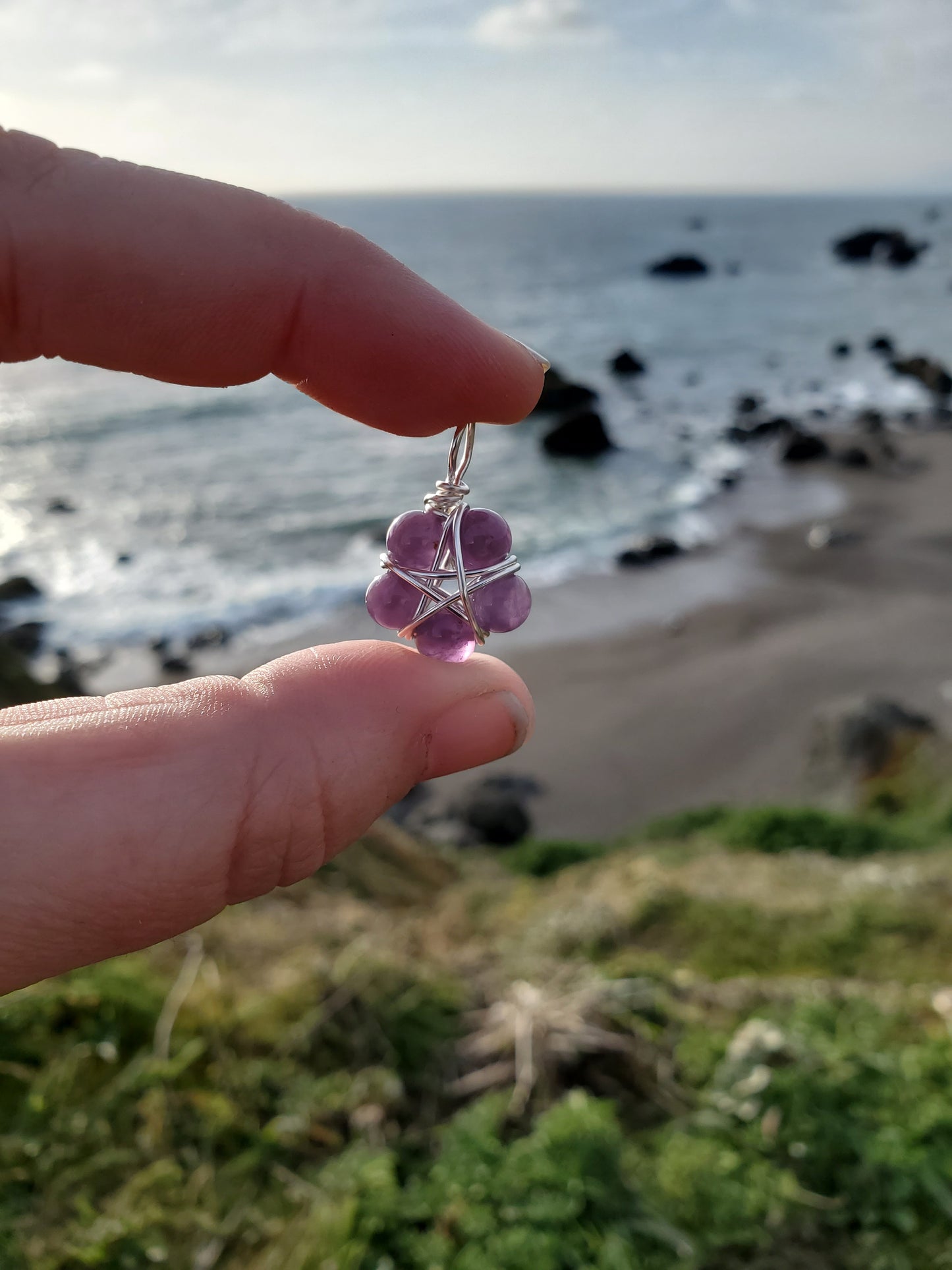 Mini Star Flower Pendant