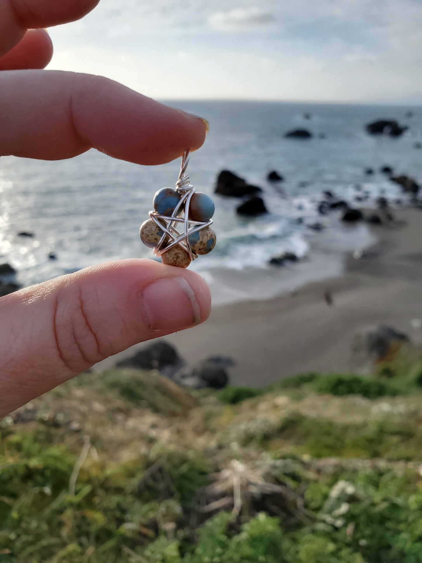 Mini Star Flower Pendant