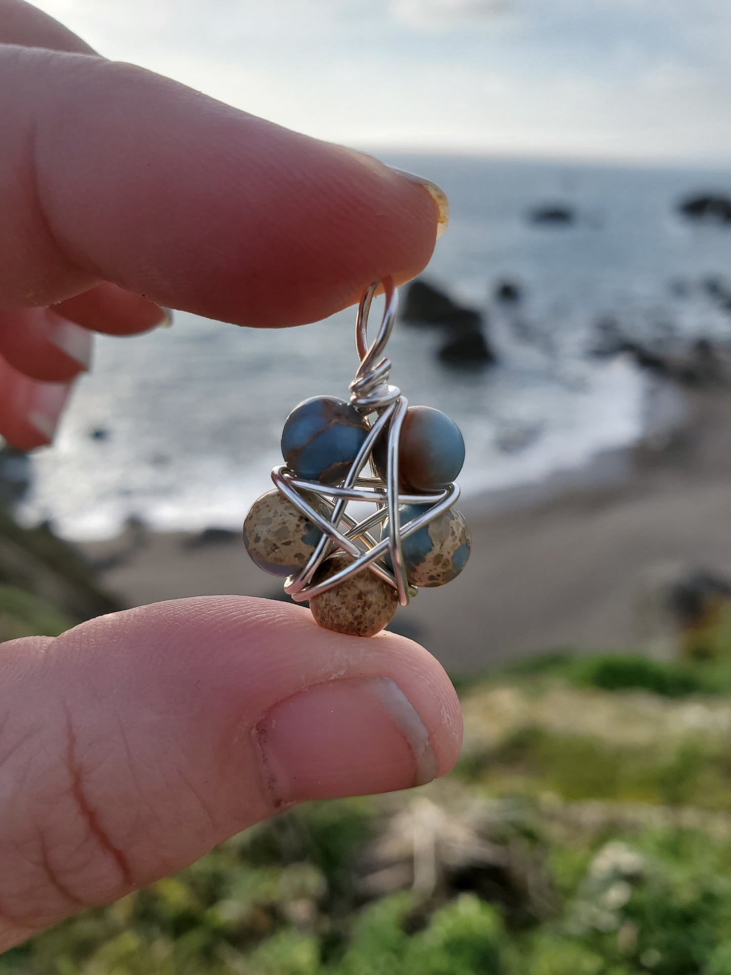 Mini Star Flower Pendant