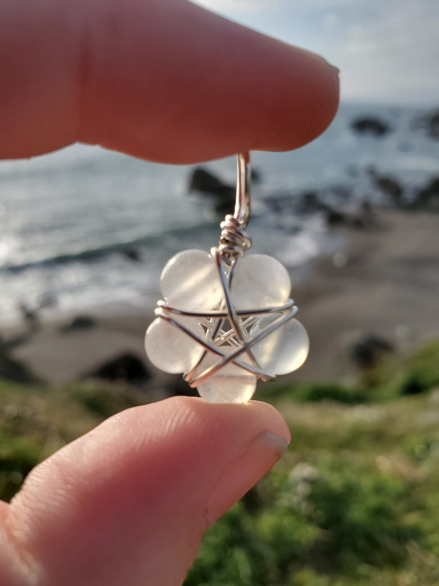 Mini Star Flower Pendant