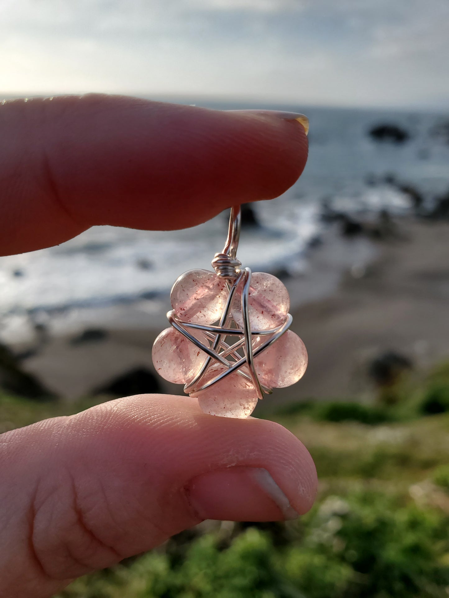 Mini Star Flower Pendant