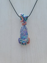 Load image into Gallery viewer, Dichroic Glass Pendant
