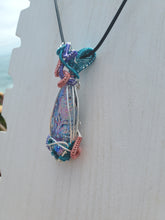 Load image into Gallery viewer, Dichroic Glass Pendant
