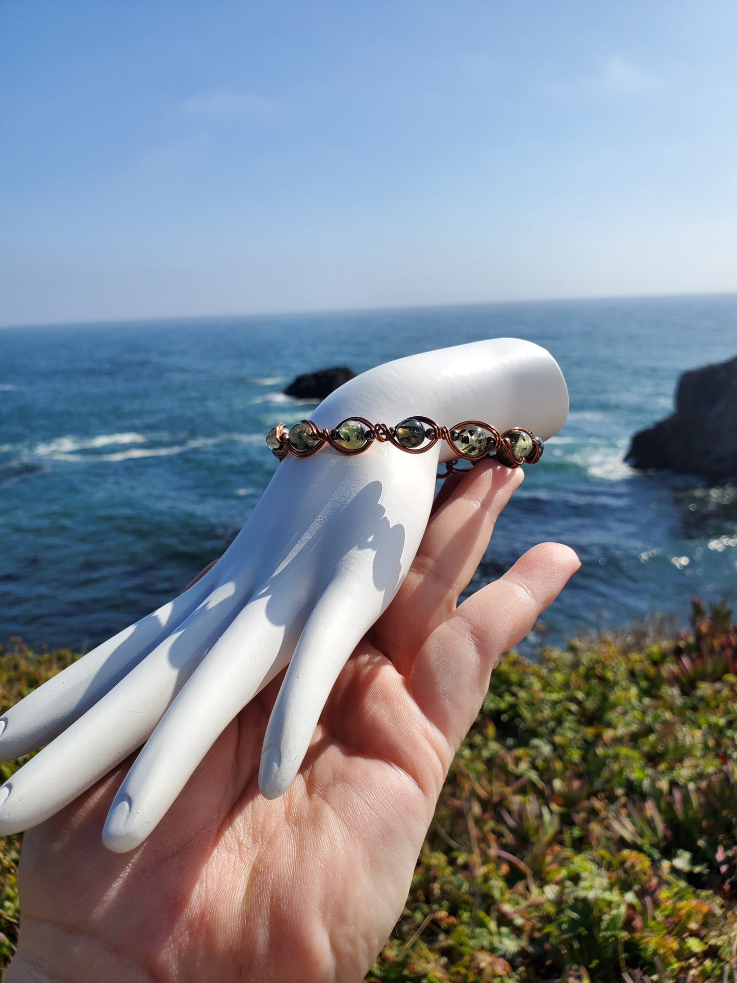 Prehnite Bracelet