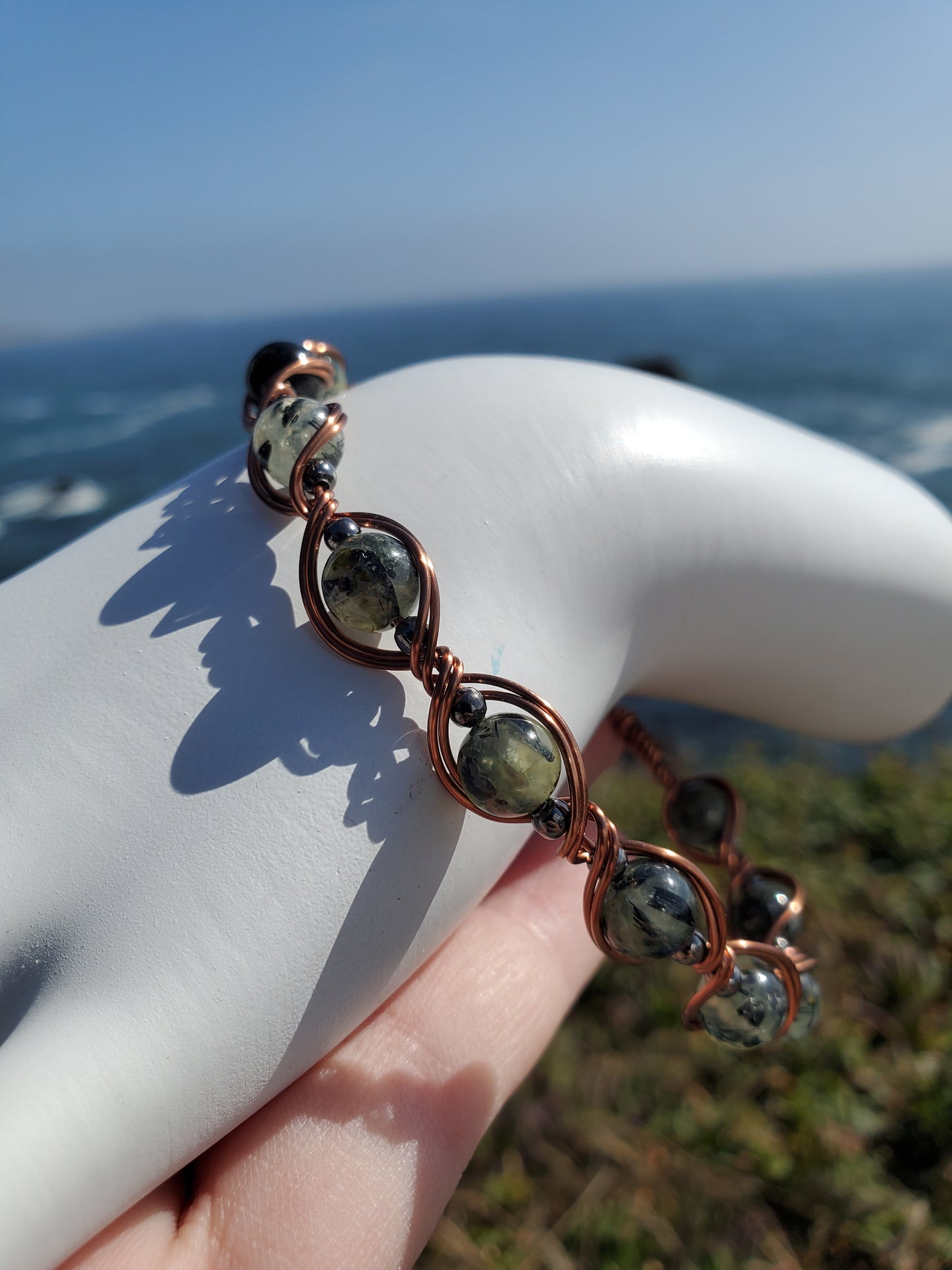 Prehnite Bracelet