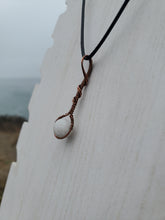 Load image into Gallery viewer, Moonstone Antique Copper Pendant
