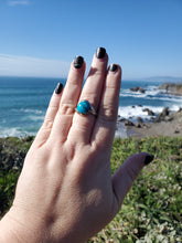 Load image into Gallery viewer, Blue Howlite Ring - Size 9.5
