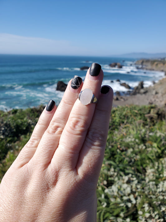 Clear Quartz Ring - Size 5