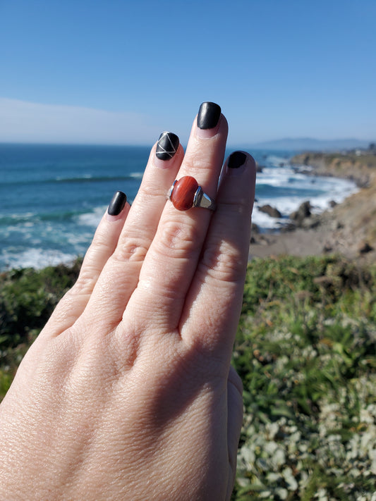 Agate Ring - Size 8.5