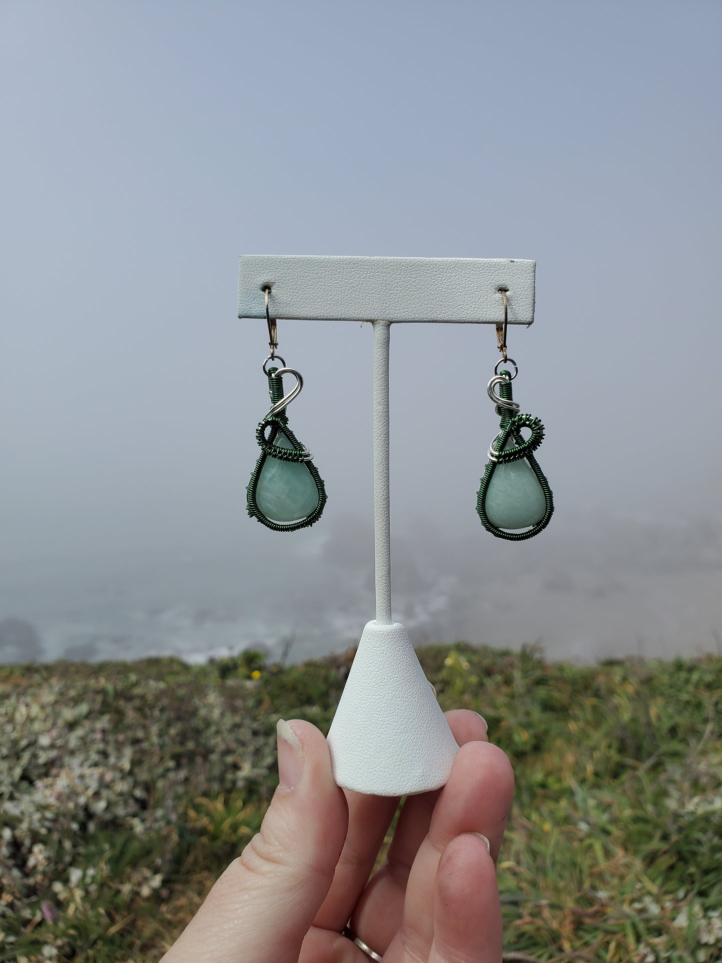 Amazonite Earrings