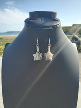 Load image into Gallery viewer, Labradorite Star Earrings
