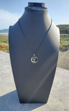 Load image into Gallery viewer, Obsidian Disk Cat Pendant
