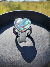 Load image into Gallery viewer, Abalone Heart Ring
