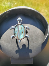 Load image into Gallery viewer, Abalone Turtle Ring
