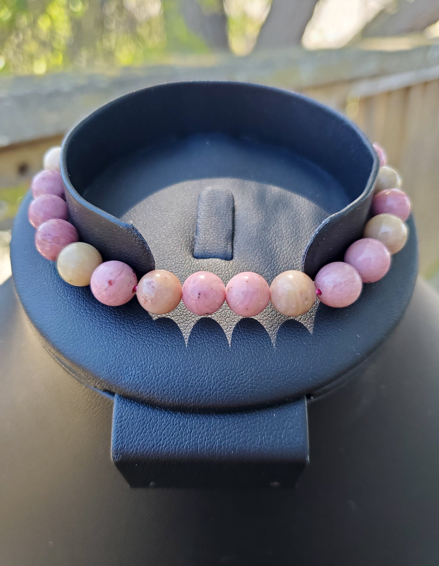 8mm Rhodonite Bracelet