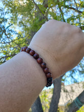 Load image into Gallery viewer, 8mm Mahogany Obsidian Bracelet

