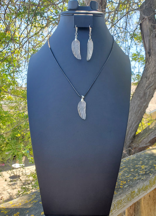 Clear Quartz Wing Set