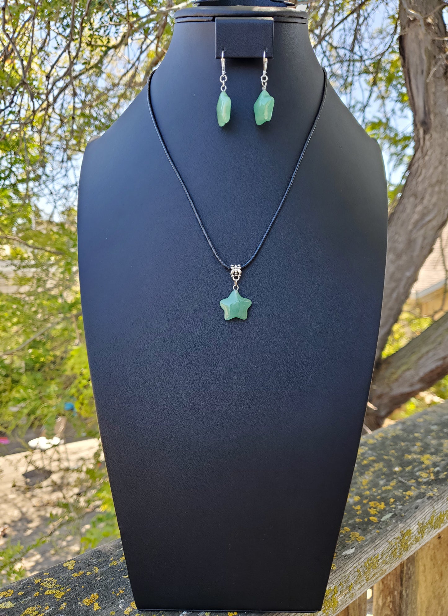 Green Aventurine Mini Star Set