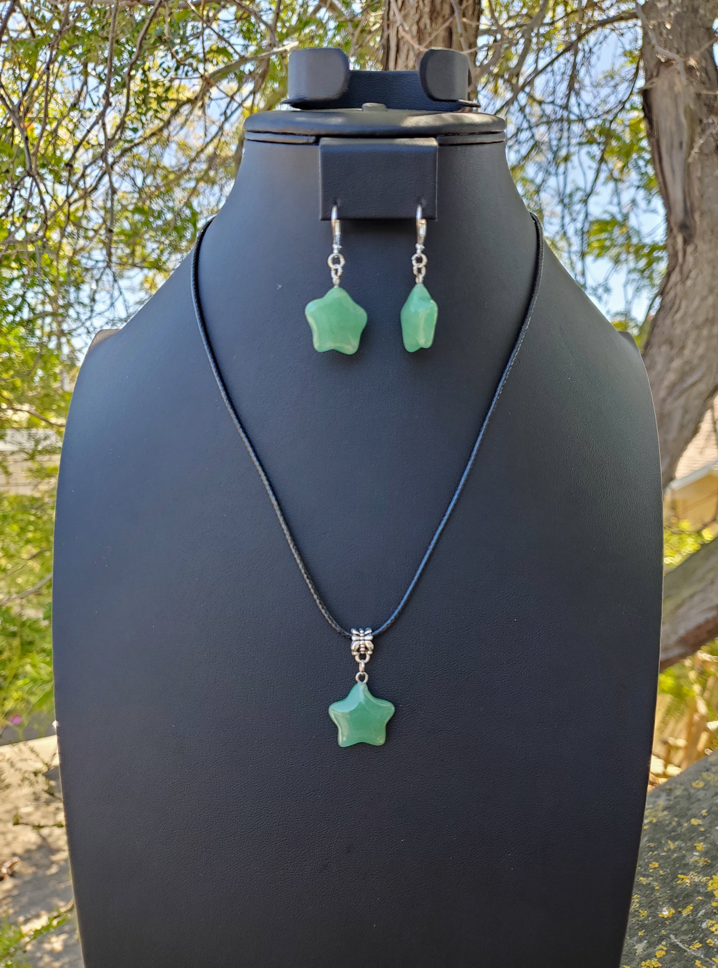 Green Aventurine Mini Star Set