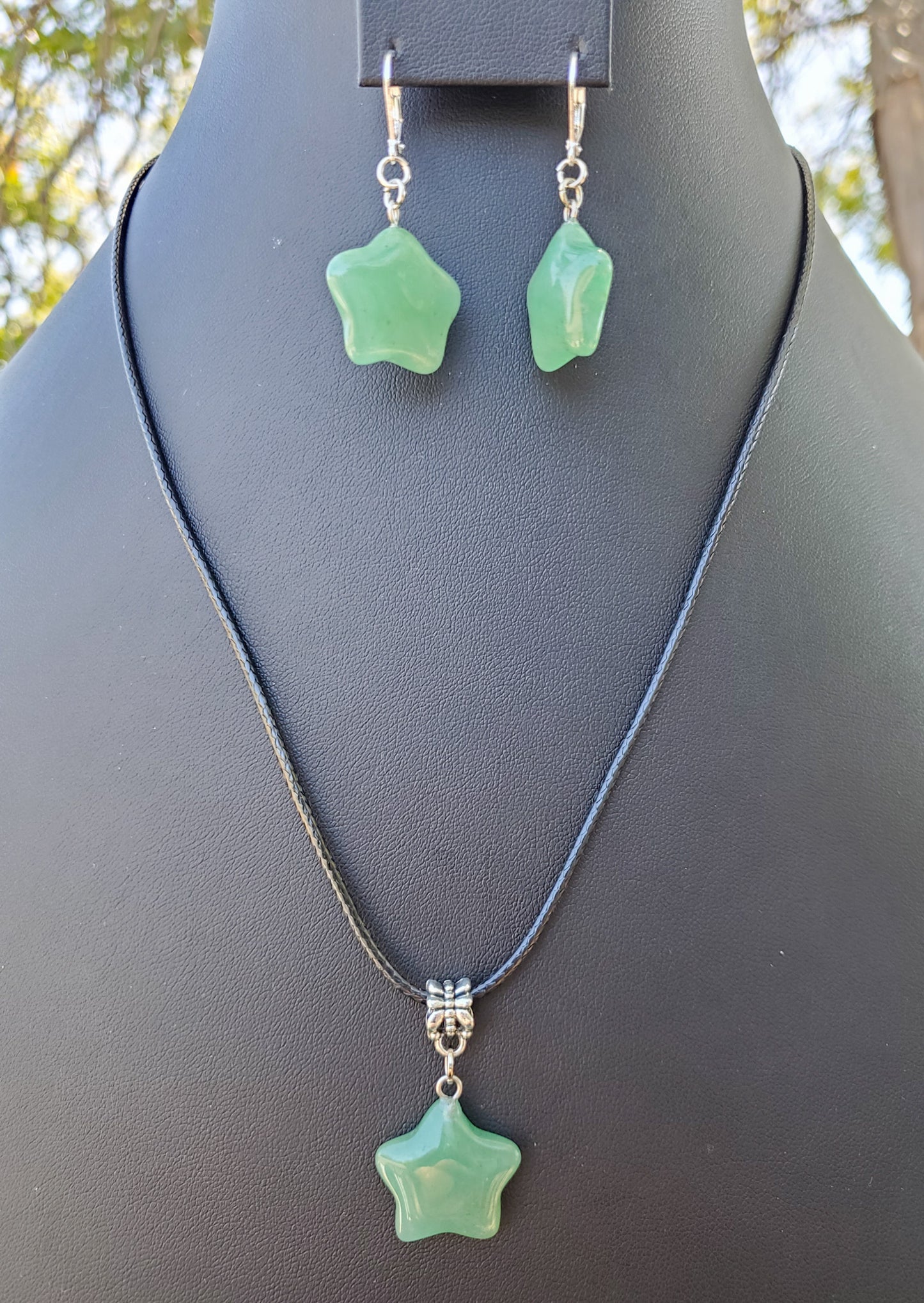 Green Aventurine Mini Star Set