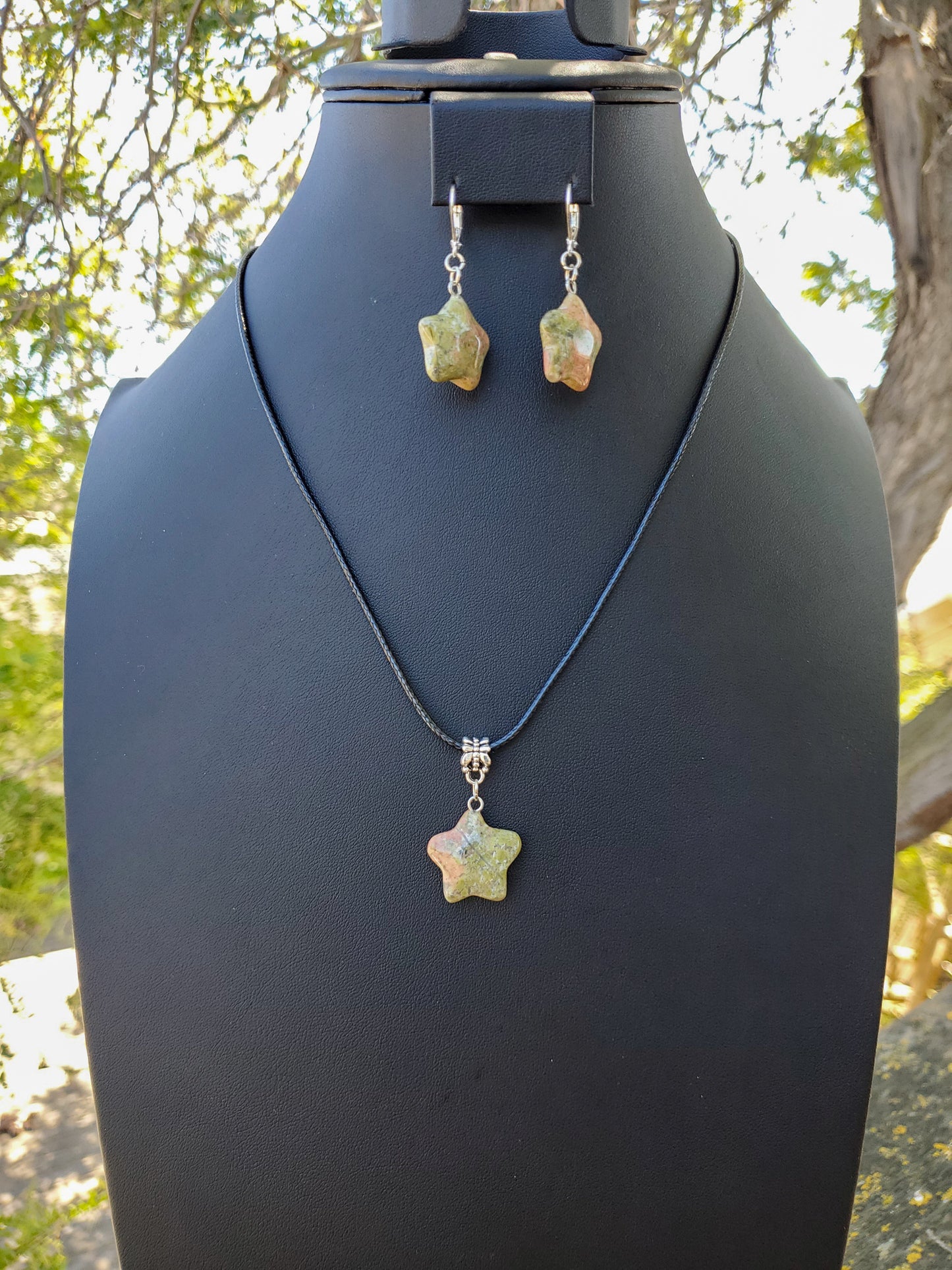 Unakite Mini Star Set