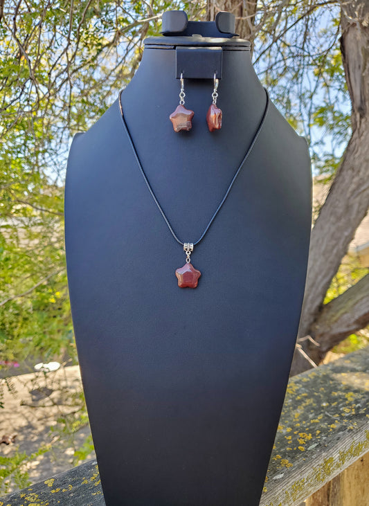 Red Jasper Mini Star Set