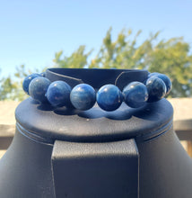 Load image into Gallery viewer, 12mm High Quality Kyanite Bracelet
