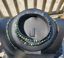 Load image into Gallery viewer, 4mm Kambaba Jasper Double Wrap Bracelet/Necklace
