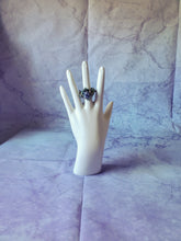 Load image into Gallery viewer, Blue Opal Teardrop Ring
